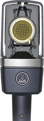 AKG C214 Large diaphragm studio microphone based on C414 capsule