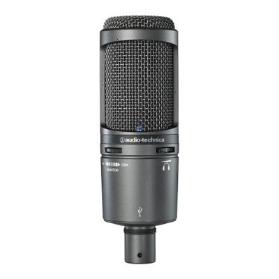 Audio-Technica AT2020USB+ Large Diaphragm Condenser USB Microphone