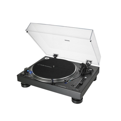 Audio-Technica AT-LP140XP Professional Direct Drive Manual Turntable, BK