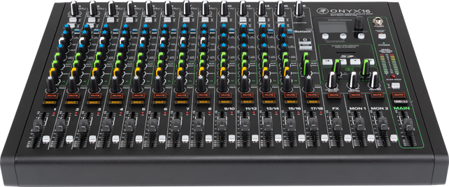 Mackie ONYX16 16-Channel Analog Mixer with Multi-Track USB
