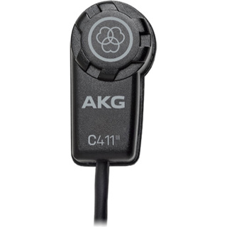 AKG C411 PP For hardwire applications, with standard XLR connector for phantom powering