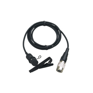 Audio-Technica AT831CW Cardioid lavalier microphone; HRS