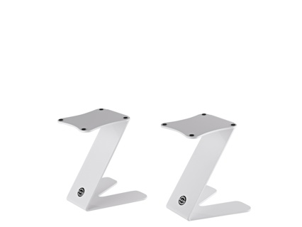 K&M 26773 Monitor standi pöydälle ''Z-Stand'' max. 15 Kg, kork. 253 mm, 3,41 Kg, valkoinen