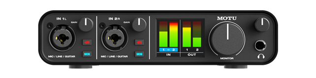 MOTU M2 2-in / 2-out USB Audio Interface