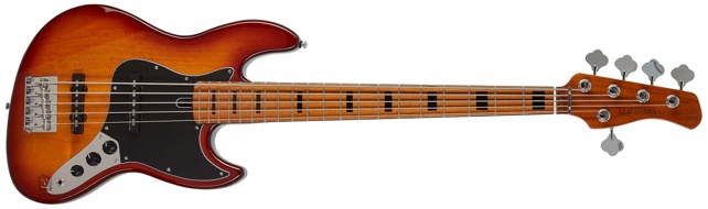 SIRE Marcus Miller V5 ALDER-5 Fetless TS Tobacco Sunburst Bass Guitar