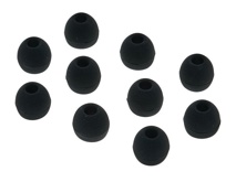 Mackie MP Series Small Silicone Black Tips Kit MP Series Small Silicone Black Tips Kit