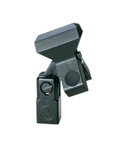 Audio-Technica AT8407 Universal mic clamp, spring loaded clip, metal base, diam. 15 to 25mm
