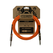 Orange Crush 10ft Instrument Cable Straight to Straight