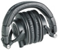 Audio-Technica ATH-M50x suljetut studiokuulokkeet, Musta